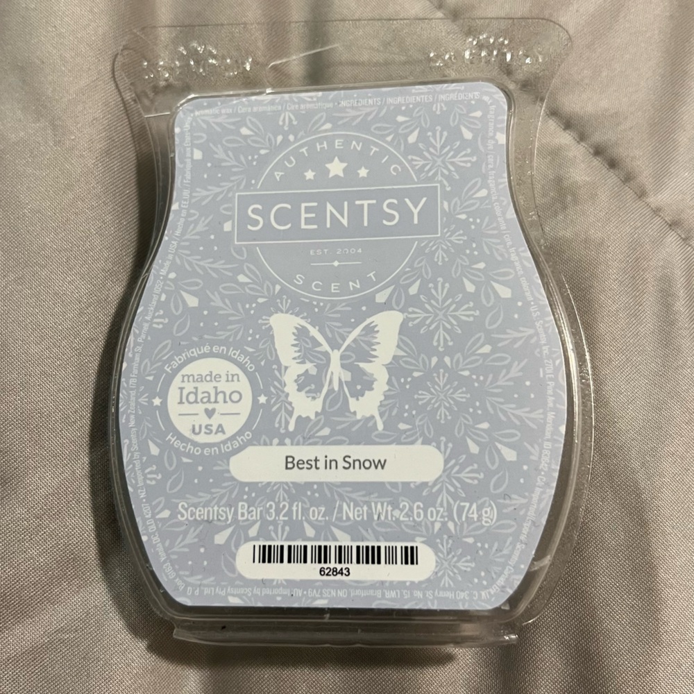 Best in Snow Scent wax Bar